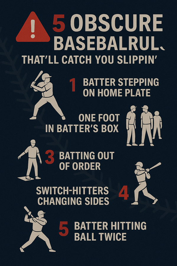 ⚾ 5 Obscure Baseball Rules That’ll Catch You Slippin’